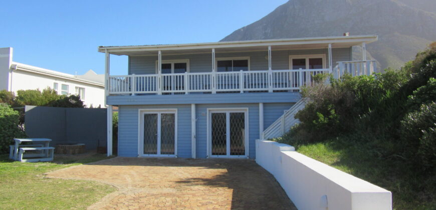 The Rustic Beach House —– ” Second row seats….. one plot back from the beach”